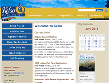 Tablet Screenshot of kelso.gov
